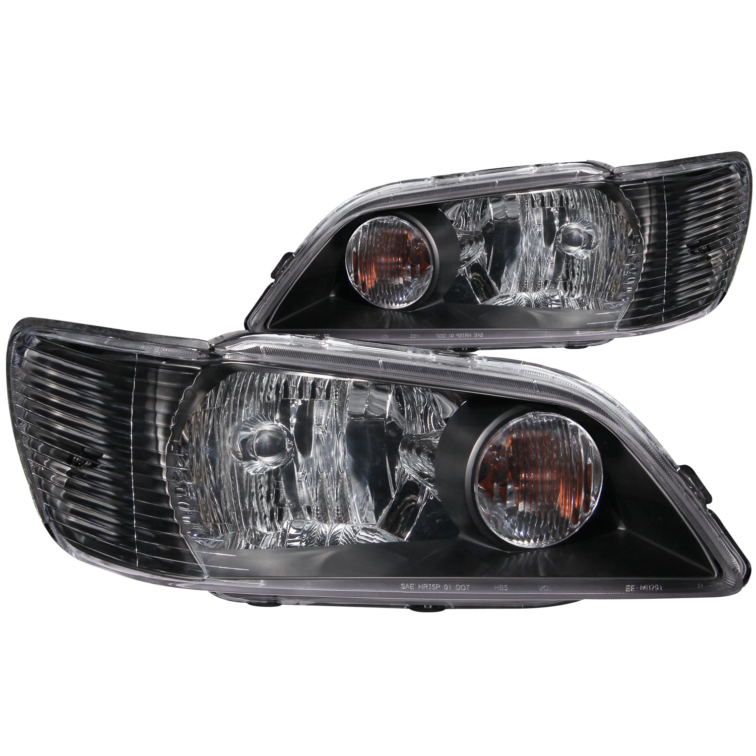 ミラニスタ MITSUBISHI LANCER 02-03 CRYSTAL HEADLIGHTS BLACK