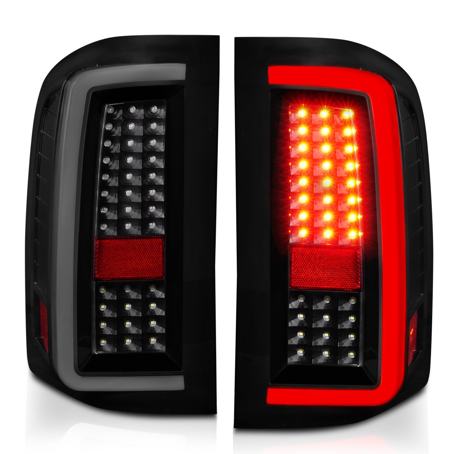 02 CHEVY SILVERADO 2500 AFTERMARKET TAIL LIGHT LAMP SET PAIR KHC 02 CHEVY SILVERADO 2500 AFTERMARKET TAIL LIGHT LAMP SET PAIR KHC