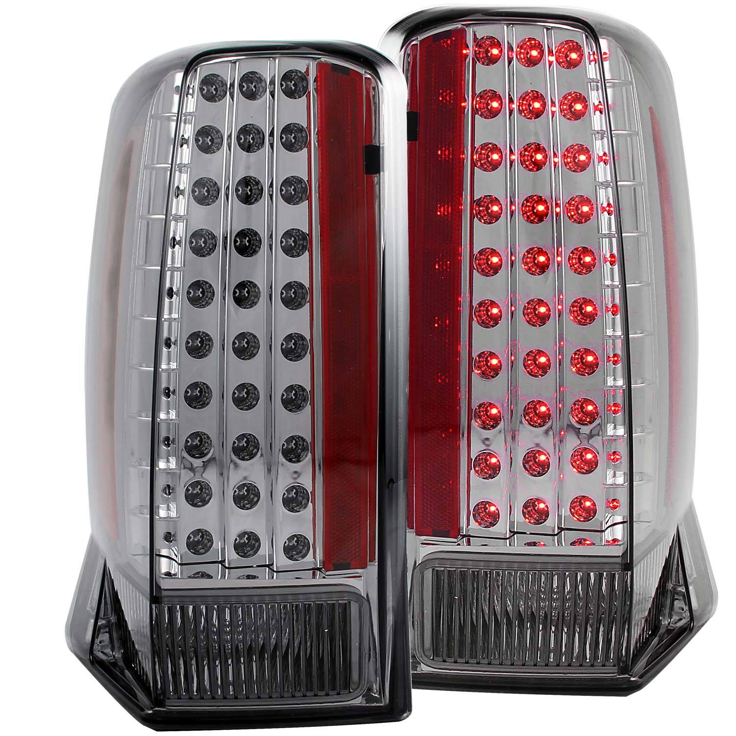 Purchase 02-06 CADILLAC ESCALADE LED TAIL LIGHTS SMOKE In Santa Fe - Foto 9