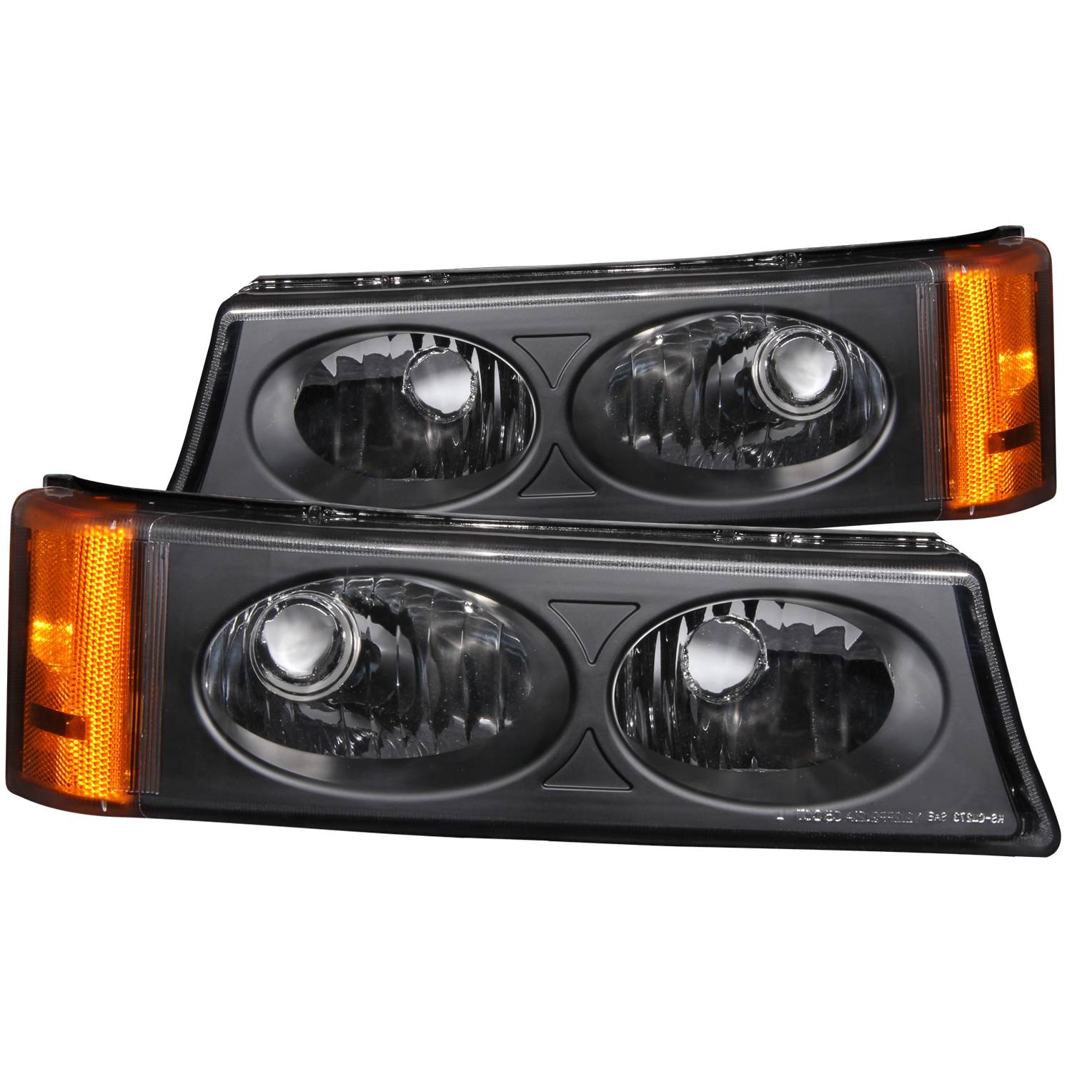 CHEVY SILVERADO / AVALANCHE 2003-2006 LED PARKING/SIGNAL LIGHTS CHROME
