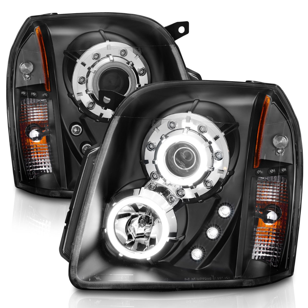 ANZO Projector Headlight Set | GMC Yukon/Yukon XL (15-17) (111535)