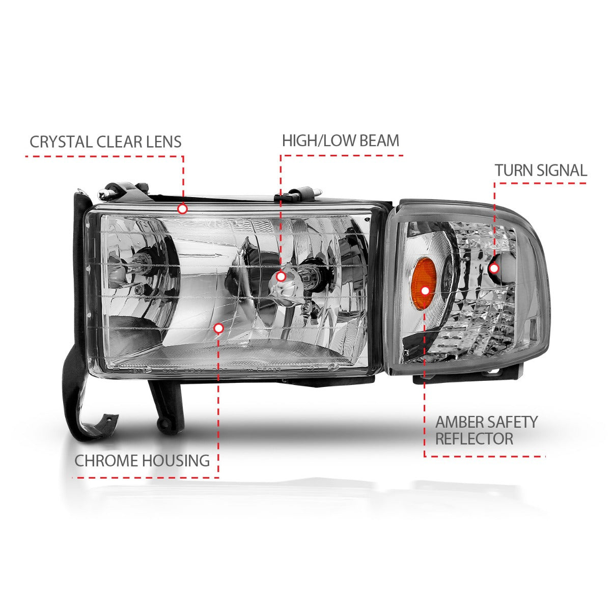 DODGE RAM 1500 94-01 / RAM 2500/3500 94-02 / RAM SPORT MODEL 94-98 CRY