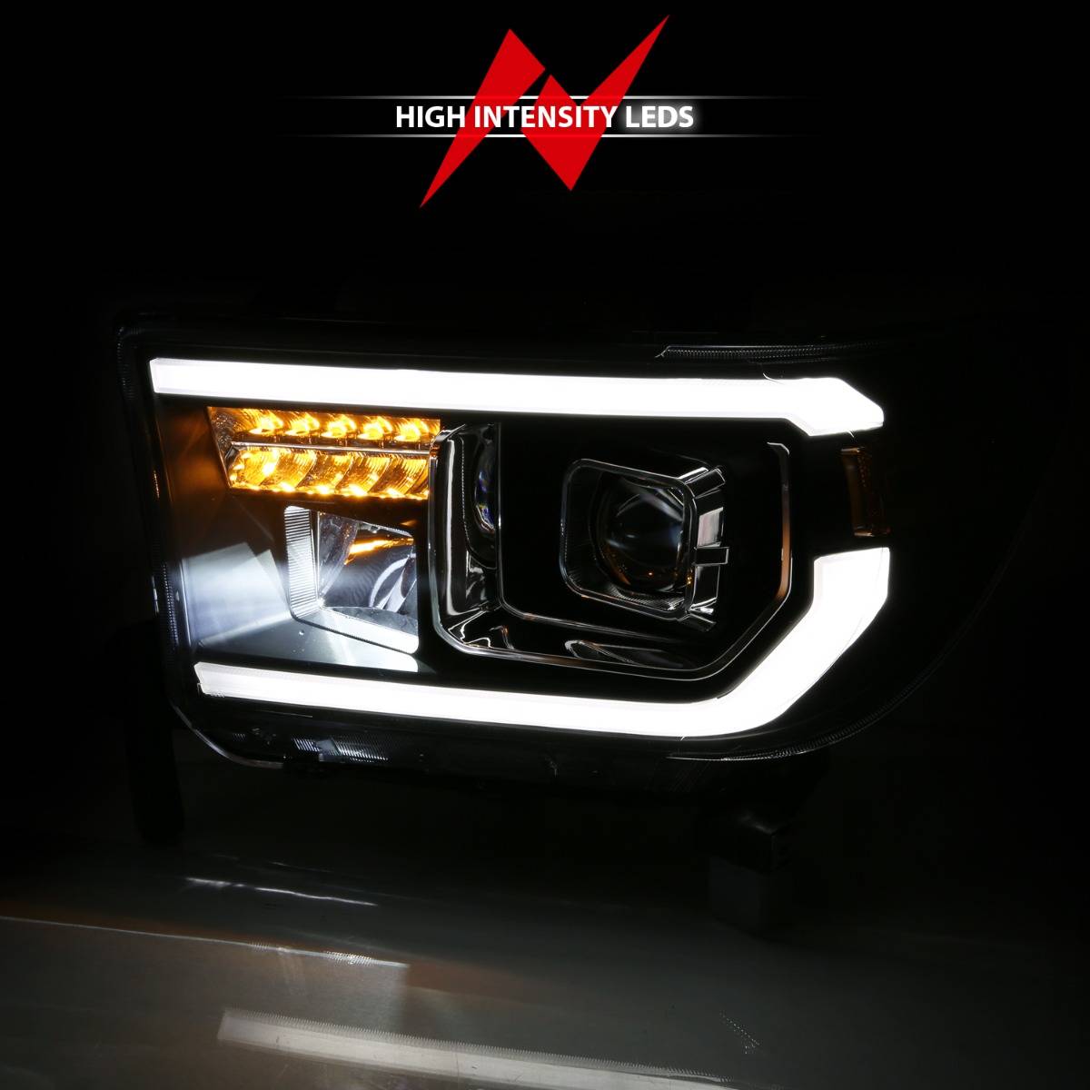 TOYOTA TUNDRA 07-13 / SEQUOIA 08-17 HALOGEN PROJECTOR PLANK STYLE HEAD