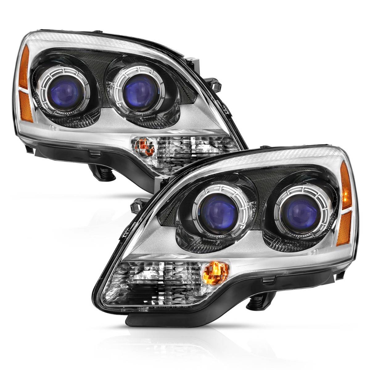 GMC ACADIA 07-12 PROJECTOR HEADLIGHT CHROME (OE REPLACEMENT)