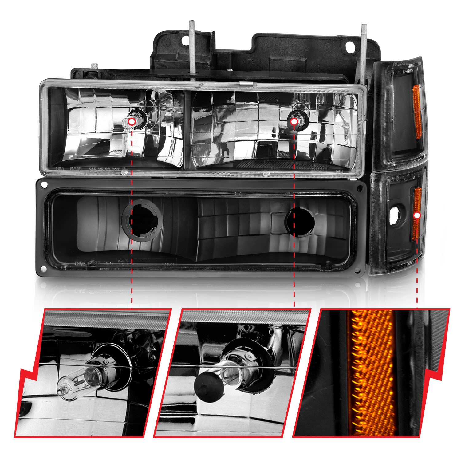 CHEVY C/K1500/2500 94-98 / C/K 3500 94-00 / SUBURBAN 94-99 / TAHOE 95-