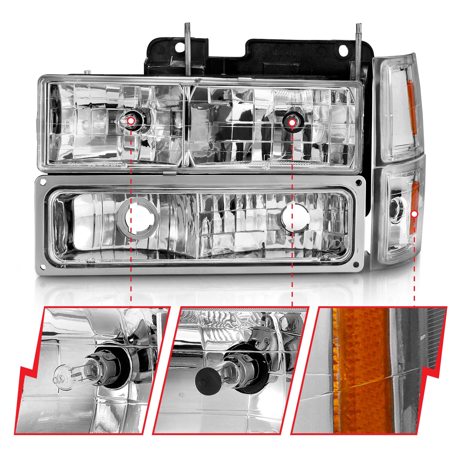 CHEVY C/K1500/2500 94-98 / C/K 3500 94-00 / SUBURBAN 94-99 / TAHOE 95-