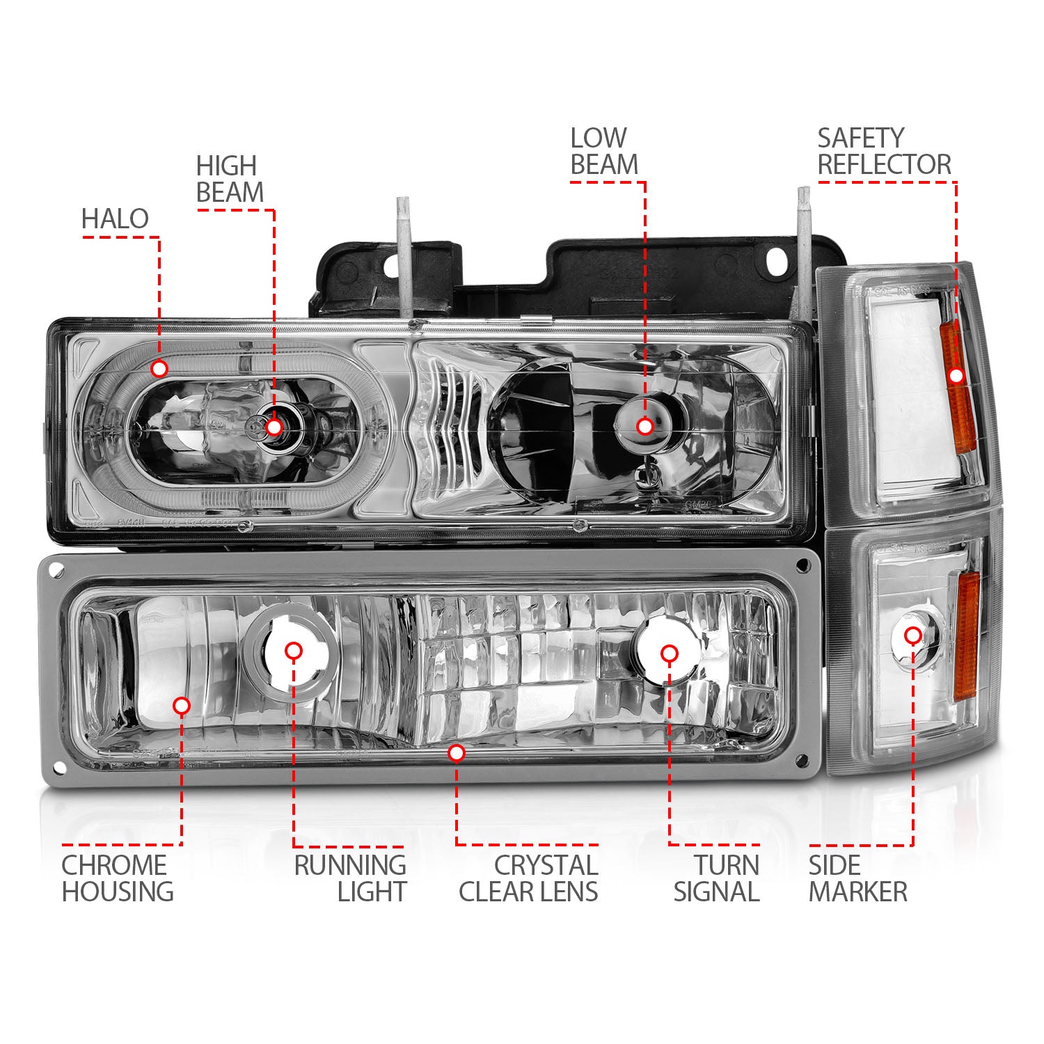 CHEVY C/K1500/2500 94-98 / C/K 3500 94-00 / SUBURBAN 94-99 / TAHOE 95-