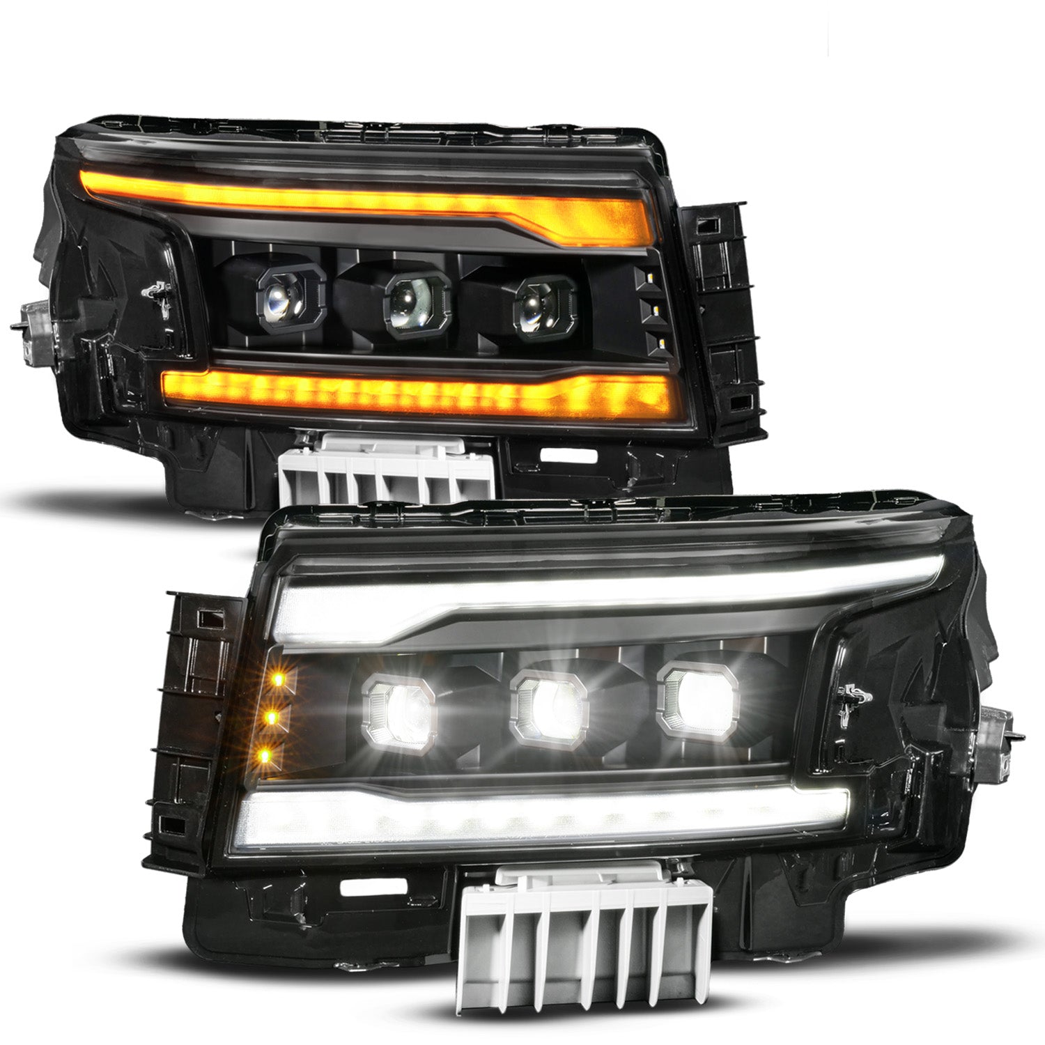 NISSAN FRONTIER 22-26 Z-SERIES FULL LED PROJECTOR HEADLIGHTS BLACK W/