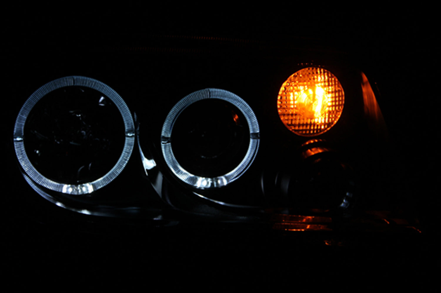 ALLEGGERITA／アッレジェリータ KT LED Angel Eye HID Headlight Assembly for Kawasaki Ninja