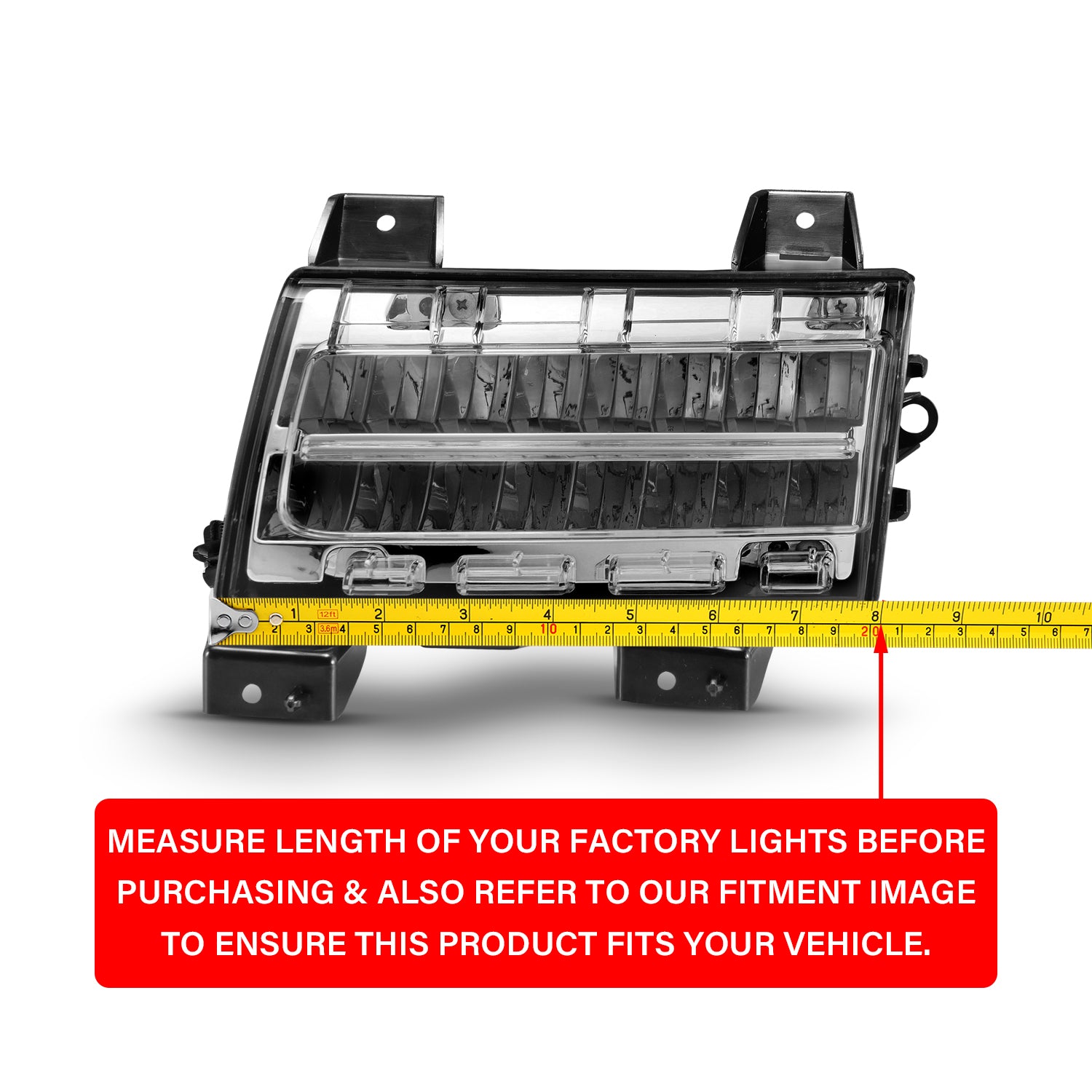 JEEP WRANGLER 18-25 FULL LED FENDER LIGHTS SMOKE W/ SEQUENTIAL SIGNAL